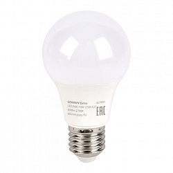 Лампа светодиодная SONNEN EXTRA, 10 (85) Вт, Е27, груша, теплый белый, 30000 ч, LED A60-10W-2700-Е27, 457891