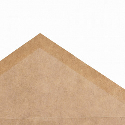 Конверты С6 (114х162 мм) КРАФТ, клей, 90 г/м2, КОМПЛЕКТ 1000 шт., треугольный клапан, 58211