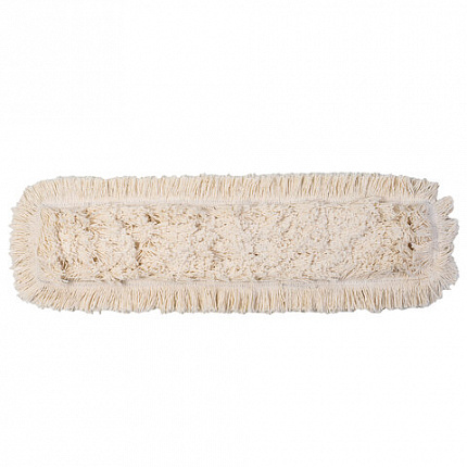 Насадка МОП плоская 60 см для швабры-рамки, карманы, хлопок, VILEDA "ДастМоп", 118102