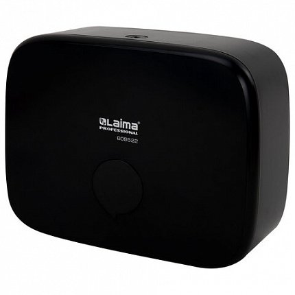 Диспенсер для полотенец LAIMA PROFESSIONAL PREMIUM BLACK (Система H2), Z-сложения, черный, ABS-пластик, 609522