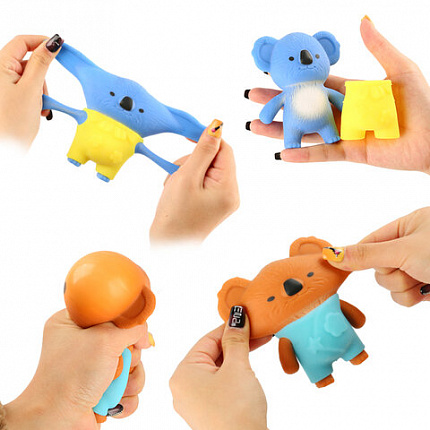 Игрушка-антистресс "ЖИВОТНЫЕ В КОСТЮМЧИКЕ", ассорти 6 видов, дисплей, JOLLY JOT (ДЖОЛЛИ ДЖОТ), 665787