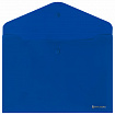Папка-конверт с кнопкой BRAUBERG "SUPER", А4, матовая непрозрачная синяя, ПРОЧНАЯ 0,2 мм, 272875