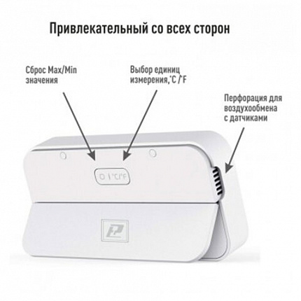 Термогигрометр электронный Рэлсиб Ivit-2 с поверкой РФ