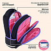 Рюкзак BRAUBERG OPTIMA, 2 отделения, с брелоком, "Сияющий котик", 36х27х18 см, 274417