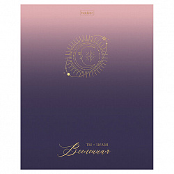 Тетрадь А5 48 л., HATBER, скоба, клетка, матовая ламинация, 3D-фольга, Золотые моменты (микс), 090125, 48Т5лофВ1