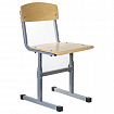 Стул ученический регулируемый "Ученик", 380х480х720-800 мм, рост 4-6, серый каркас