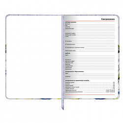 Ежедневник учителя специализированный А5 215х145 мм, BRAUBERG, под кожу, 144 л., "Гармония", 112708