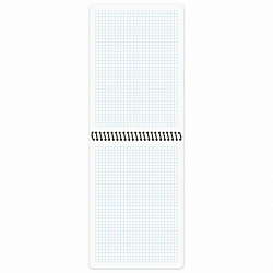 Блокнот А5 80 л., спираль пластиковая, обложка пластик, клетка, BRAUBERG "Metropolis", ЧЕРНЫЙ, 115572