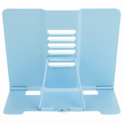 Подставка для книг и учебников ЮНЛАНДИЯ "Lama", регулируемый угол наклона, металл, 237576