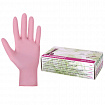 Перчатки нитриловые медицинские смотровые SFM Supersoft PINK, Германия, 100 пар (200 штук), размер 6-7, S (малый), розовые