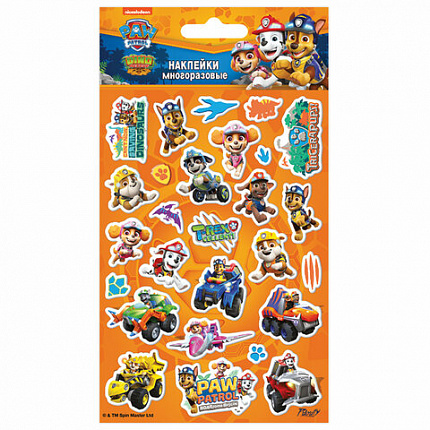 Наклейки объемные АССОРТИ, 11х20 см, PRIORITY