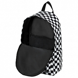 Рюкзак HEIKKI POSITIVE (ХЕЙКИ) универсальный, карман-антивор, "Black&White", 42х28х14 см, 272543