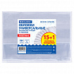 Обложки ПВХ для рабочих тетрадей и учебников, КОМПЛЕКТ 15 шт. + 1 в подарок, ПЛОТНЫЕ, 110 мкм, 267х510 мм, BRAUBERG, 274111