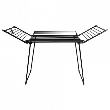 Сушилка напольная для белья раскладная, 5 зон сушки, 25 метров, LAIMA HOME MEGA BLACK, 700471