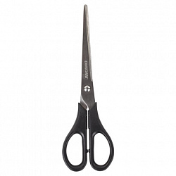 Ножницы ОФИСМАГ "Standard" 190 мм, классической формы, черные, 237100