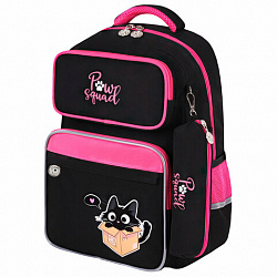 Рюкзак ЮНЛАНДИЯ COMPLETE с пеналом в комплекте, эрго-спинка, "Box cat", 42х29х14 см, 273120