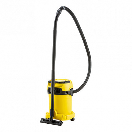 Пылесос хозяйственный KARCHER WD 3 P, мусоросборник 17л, мощность 1000Вт, желтый, 1.6, 1.628-170.0