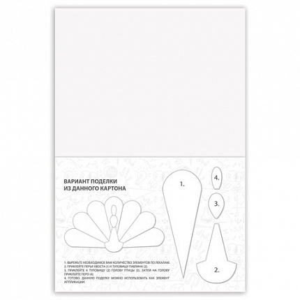 Картон белый А4 МЕЛОВАННЫЙ EXTRA (белый оборот), 50 листов, в пленке, BRAUBERG, 210х297 мм, 113562