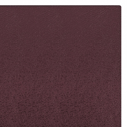 Папка адресная бумвинил без надписи, формат А4, бордовая, индивидуальная упаковка, STAFF "Basic", 129634