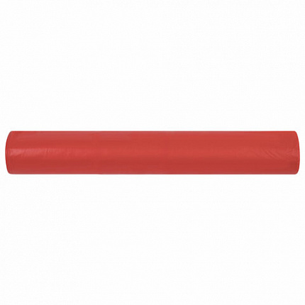 Мешки для раздельного сбора мусора 120 л красные в рулоне 10 шт., ПВД 38 мкм, 70х108 см, LAIMA, 606706, 3859