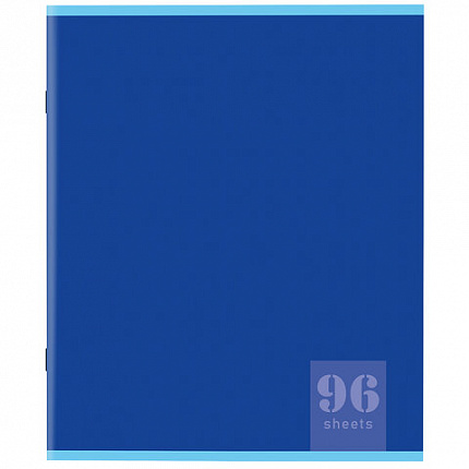 Тетрадь А5, 96 л., STAFF, скоба, клетка, офсет №2 ЭКОНОМ, обложка картон, "Monochrome" (микс в спайке), 404442