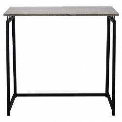 Стол на металлокаркасе BRABIX "LOFT CD-001", 800х440х740 мм, складной, цвет дуб антик, 641210