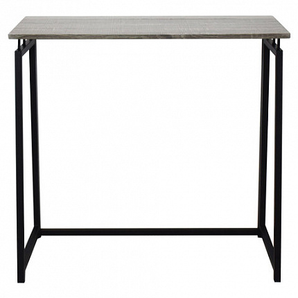 Стол на металлокаркасе BRABIX "LOFT CD-001", 800х440х740 мм, складной, цвет дуб антик, 641210