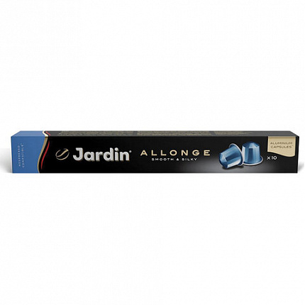 Кофе в капсулах JARDIN "Allonge" для кофемашин Nespresso, 10 порций, 1356-10