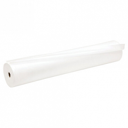 Простыня белая рулонная с перфорацией 100 шт., 80х200 см, СМС 14 г/м2, ЧИСТОВЬЕ, 600-491