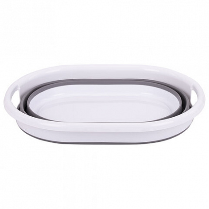 Таз складной силиконовый 26 литров 54,5х39,5 см для дома и дачи, LAIMA Home, 608670