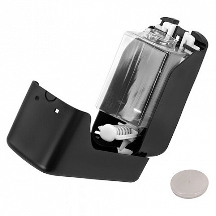 Дозатор для жидкого мыла LAIMA PROFESSIONAL PREMIUM BLACK, НАЛИВНОЙ, 0,5 л, черный, ABS-пластик, 609518