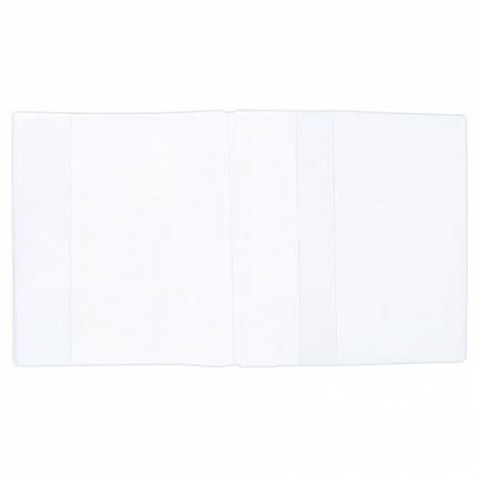 Обложки ПВХ для рабочих тетрадей и учебников, КОМПЛЕКТ 10 шт. + 1 в подарок, ПЛОТНЫЕ, 110 мкм, 270х485 мм, BRAUBERG, 274110