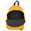 Рюкзак BRAUBERG СИТИ-ФОРМАТ один тон, универсальный, желтый, 41х32х14 см, 225378