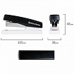 Степлер №24/6, 26/6 BRAUBERG "STYLE", до 25 листов, черный, 272747