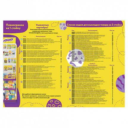 Стойка для размещения товара напольная ЮНЛАНДИЯ, 2050x600x500 мм, 25 крючков, 3 полки, металл, 504879