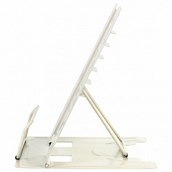 Подставка для книг и учебников большая BRAUBERG KIDS "Corgi Pup", регулируемый угол наклона, металлическая, 238054