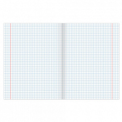 Тетрадь ЗЕЛЁНАЯ обложка 18 л., клетка с полями, офсет, "HATBER", 012296, 18Т5B1_05112