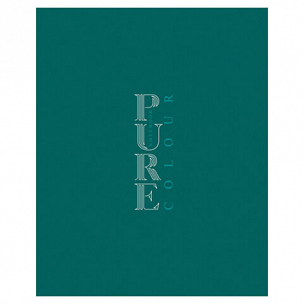 Тетрадь А5, 96 л., HATBER-ECO скоба, офсет №2 ЭКОНОМ, клетка, обложка картон, PUREcolour_Малахит, 092126, 96Т5C1_34815