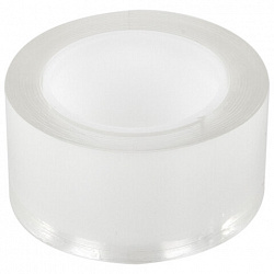 Многоразовая двухсторонняя прозрачная крепежная лента, скотч NANO tape, 2 м x 3 см, толщина 1 мм, WBZ (ВБЗ), 700425