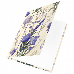 Дневник 1-11 класс 40 л., твердый, BRAUBERG, глянцевая ламинация, "Flowers", 107608