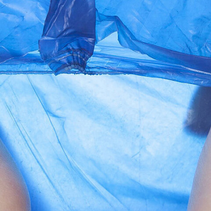 Бахилы КОМПЛЕКТ 100 штук (50 пар), ОЧЕНЬ ПРОЧНЫЕ, двойная резинка, 40х14, 52 мкм, 6 г, ELEGREEN, 2-8/18/2р-С-С