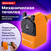 Точилка механическая BRAUBERG "JET", металлический механизм, корпус оранжевый, 229567