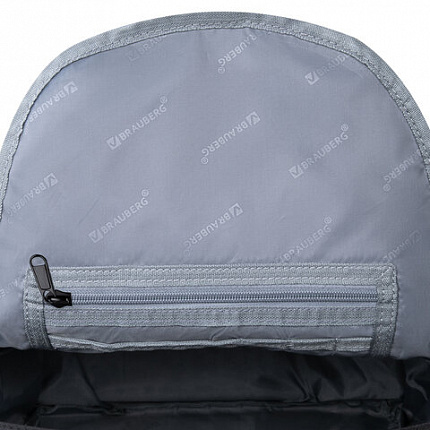 Рюкзак BRAUBERG FASHION CITY универсальный, 2 отделения, "Core", черный, 46х31х15 см, 273838