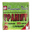 Мешки для мусора 30 л, с ручками, черные, в пачке 20 шт., ПНД, 20 мкм, 30х60 см, прочные, КОНЦЕПЦИЯ БЫТА "Гранит", 404