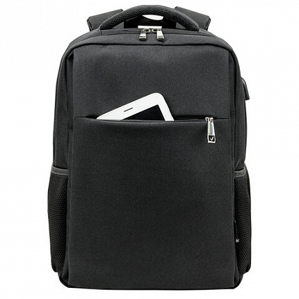 Рюкзак BRAUBERG FUNCTIONAL с отделением для ноутбука, USB-порт, багажная лента, "Firm", 43x30x15 см, 272576