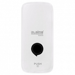 Дозатор для жидкого мыла LAIMA PROFESSIONAL PREMIUM, НАЛИВНОЙ, 0,5 л, белый, ABS-пластик, 609508