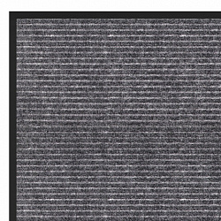 Коврик придверный 40х60 см, СЕРЫЙ, влаго-грязезащитный, 450 г/м2, ребристый, PRIMILA (ПРИМИЛА) EXTRA, 701022