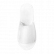 Тапочки одноразовые EVA Classic, открытые, КОМПЛЕКТ 25 пар, спанбонд + ЭВА, размер 37-42, белые, SMZ, Э/О/Б-№1/25/150