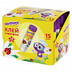 Клей-карандаш ЮНЛАНДИЯ "ЮНЛАНДИК И БОЖЬЯ КОРОВКА", 15 г, улучшенный, 227611