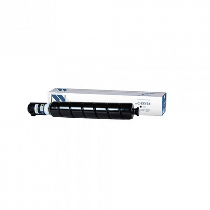 Картридж лазерный NV PRINT (NV-C-EXV54Bk) для Canon imageRUNNER C3025, черный, ресурс 15500 стр., NV-C-EXV54BK